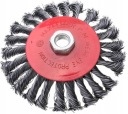 DRôTENÁ KEFA 125mm M14 BOČNÝ SKRUTANÝ DRÔT