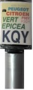 CITROEN PEUGEOT KQY P06Y P3QY VERT EPICEA FAR