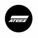 K-pop špendlík s logom Ateez 58 mm darček pre fanúšika