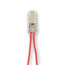 G4 LED žiarovka 10mm 2W AC 230V 3000K Teplá biela