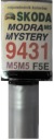 SKODA 9431 M5 F5E MODRÁ MYSTERY PAINT TUCH-UP ARA