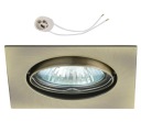 Halogénový objímka pre LED GU10 230V CT22, patina