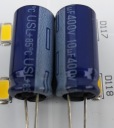 Kondenzátor 10uF 400V 10x20 2 ks.