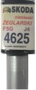 SKODA 4625 J4 F5G NAUTICBLAU FARBA TESTOVACIA ARA