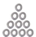 Guličkové ložisko 6800 ZZ 10x19x5mm 1 sada = 10 ks