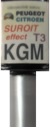 CITROEN PEUGEOT KGM T3 SUROIT LAKU TAUCH-UP ARA