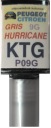 CITROEN PEUGEOT KTG P09G GRIS HURRICANE ARA PAINT