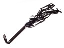 Kožený bič Čierny bič BDSM bič 50 cm Zábavný