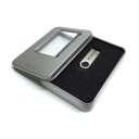 Estetické hliníkové puzdro na USB kľúč SVADOBNÝ darček
