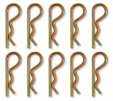 SADA 10x POĽNOHOSPODÁRSKY ČEP PIN 4mm