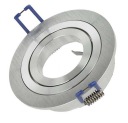 Halogénové ALUMINIUM svietidlo, okrúhle, LED + GU10
