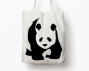 Bavlnená taška Panda