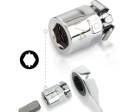 Držiak adaptéra 1/4 BIT bitov kľúč 10mm KING TONY 373202H