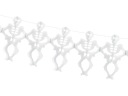 Girlandové kostry kostry Halloweenske dekorácie