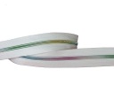 Zipsová páska Zips 5mm 1m BIELA ​​/ DÚHOVÁ FAR