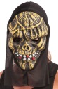 STRAŠIDLÁ MASKA S KAPUČOU F HALLOWEEN CM115