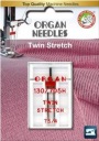 3150 - ORGAN TWIN STRETCH dvojitá ihla veľkosť 75/4