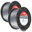 Kefový rad OREGON DUOULINE S DRÔTOM 3,0 MM, 1 METER