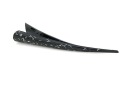 Japonská spona, čierno-strieborná, 12 CM