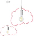 ZÁVISNÉ STROPNÉ LAMPA, OBLAČNÝ LUSTER, FARBY E27