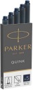 PARKER Atramentové náplne do pier, NAVY BLUE
