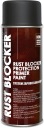 PRIAMO NA HRDZOVÚ ČIERNU farbu Rustblocker primer 4V1 SPRAY PAINT