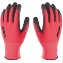 PETRAX Nylonové latexové pracovné rukavice, 1 pár, veľkosť 7 S