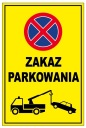 TABUĽKA ZÁKAZ PARKOVANIA 30x20 dibond tabuľka