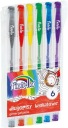 Gélové perá FIORELLO Glitter 6 farieb