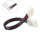 Dvojitý konektor pre RGB LED pásik 10mm konektor