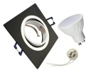 HALOGÉNOVÉ HLINÍKOVÉ SVIETIDLÁ + LED GU10 4W SET