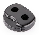 FLAT LINE STOPPER - ČIERNA - 2 ks.