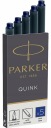 Atramentové perá Parker 5 ks modrá CENOVÁ AKCIA