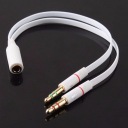 Adaptér na kábel slúchadiel Splitter Jack 3.5 KVALITA