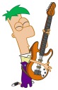 NÁLEPKA NA OKENNÝ ZRKADLOVÝ NÁBYTOK OKENNÉ PHINEAS A FERB