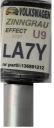 VW LA7Y U9 9727 ZINNGRAU LAK ŠKRABANÝ DOTYK
