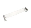 Nábytková úchytka HD62 priehľadná CHROME L-192/205