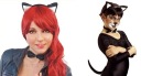 Súprava kostýmu CAT CAT ears Slepačí ples