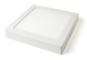 POVRCHOVÁ MONTÁŽ Štvorcový LED PANEL 18W STUDENÁ BIELA ​​6000K