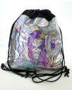 Strong Sack Bag Batoh Školský hologram MERMAID