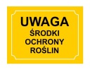 PRODUKTY NA OCHRANU RASTLÍN - VÝSTRAŽNÁ TABUĽA