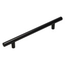 Nábytková úchytka Zábradlie loft čierna matná L-272 mm