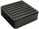 GUMOVÁ DIŠTANČNÁ PODLOŽKA ZDVÍHACIA 100x100x32 mm