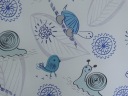 MG TK záves SNAIL BLUE 8127 AKCIA