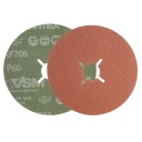 FIBER DISC FIBRA DISC 125x22 VSM KF708 P80 2x