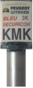 CITROEN PEUGEOT KMK 3K BLEU SECURICOR ARA PAINT