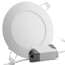 Okrúhly zapustený LED stropný panel 6W NEUTRAL