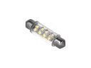 Žiarovka trubicová 42mm C5W/C10W 8 LED DIP vyhrievanie