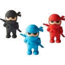 Ninja Ooly brúsna guma Multicolor 3 ks