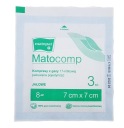 KOMPRESY STERILE GAZE 7x7cm (3ks) v papierovom obale